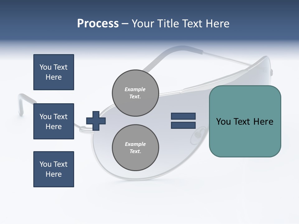 Eyesight Medical Sunglasses PowerPoint Template