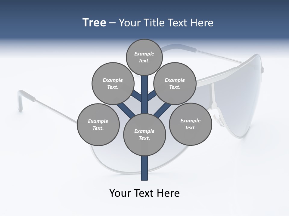 Eyesight Medical Sunglasses PowerPoint Template