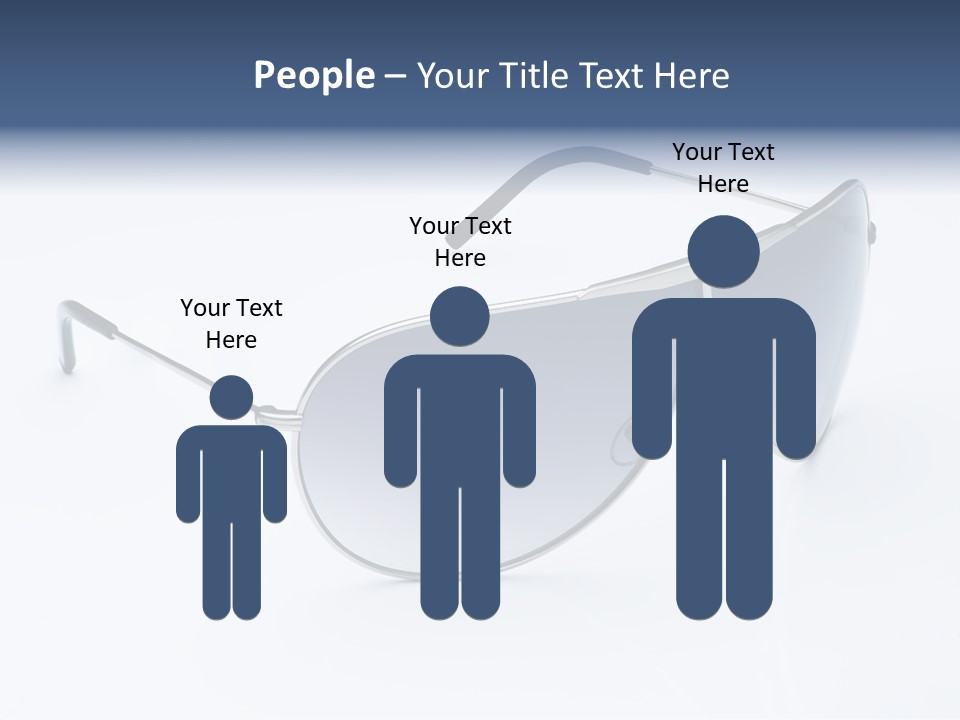 Eyesight Medical Sunglasses PowerPoint Template