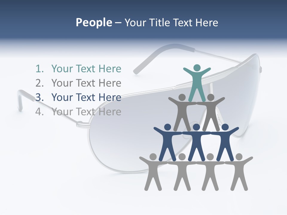 Eyesight Medical Sunglasses PowerPoint Template