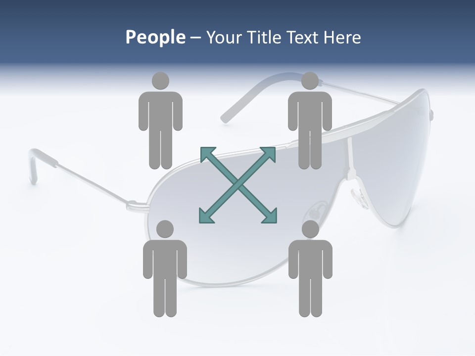 Eyesight Medical Sunglasses PowerPoint Template