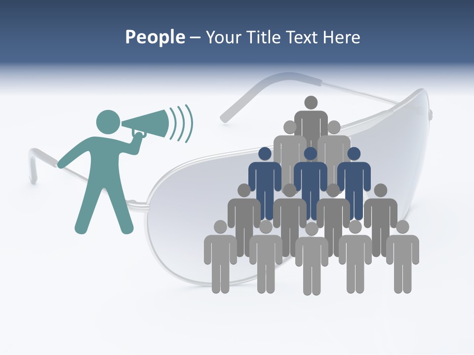 Eyesight Medical Sunglasses PowerPoint Template