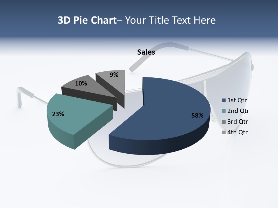 Eyesight Medical Sunglasses PowerPoint Template