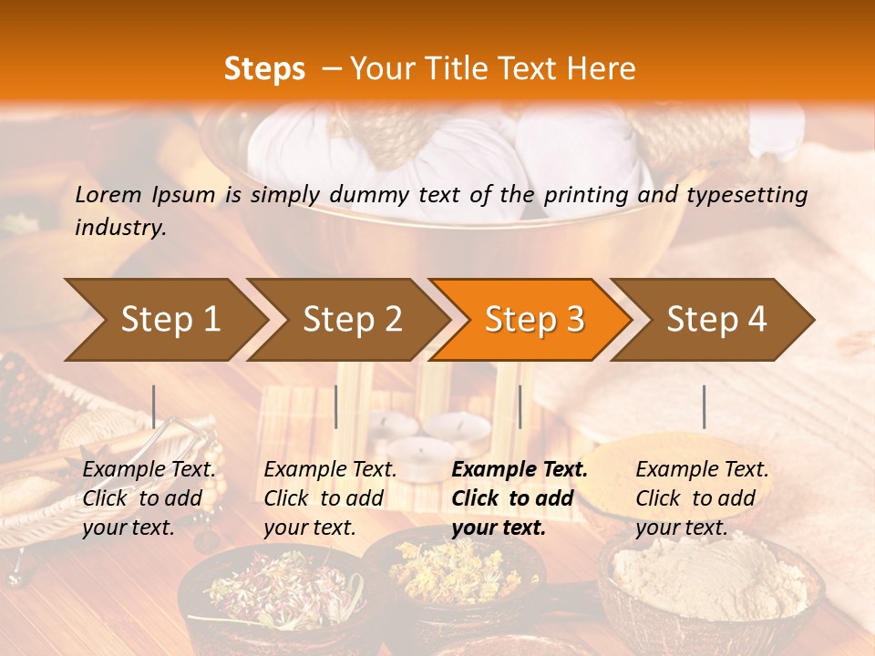 Bath Pampering Well Being PowerPoint Template