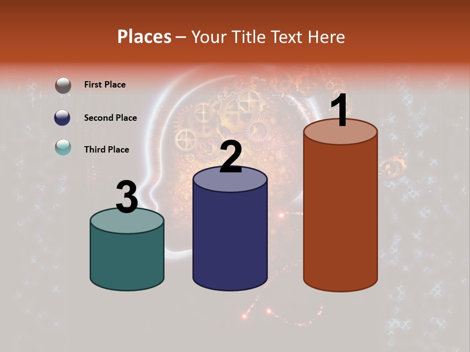 Consciousness Illustration Creative PowerPoint Template