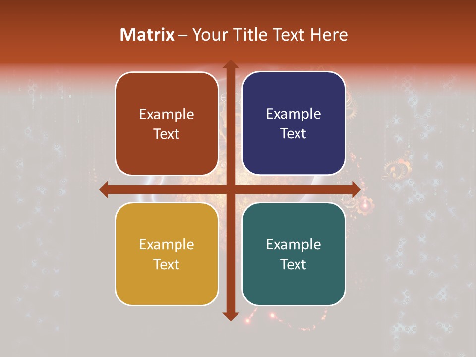 Consciousness Illustration Creative PowerPoint Template