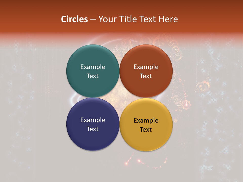 Consciousness Illustration Creative PowerPoint Template