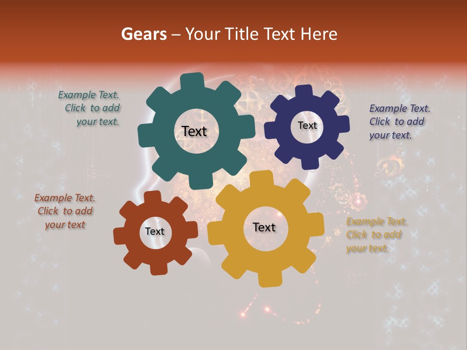 Consciousness Illustration Creative PowerPoint Template