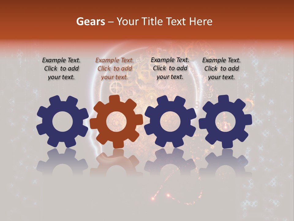 Consciousness Illustration Creative PowerPoint Template