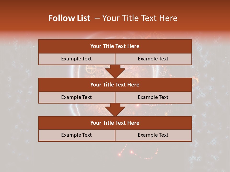 Consciousness Illustration Creative PowerPoint Template