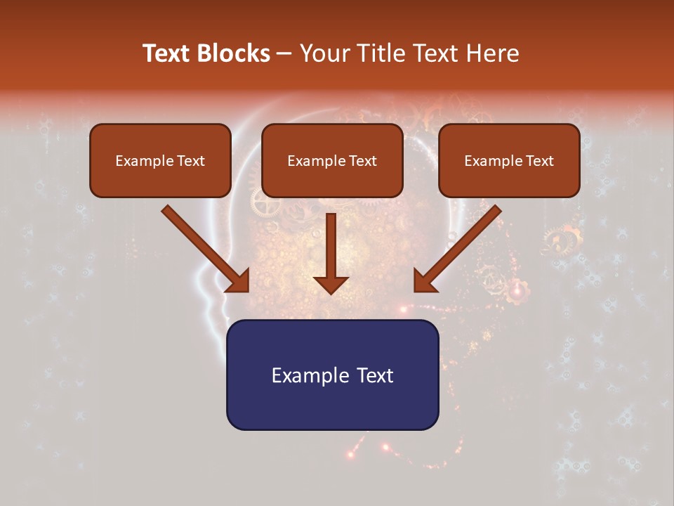 Consciousness Illustration Creative PowerPoint Template