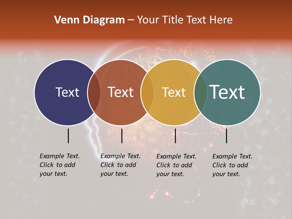 Consciousness Illustration Creative PowerPoint Template