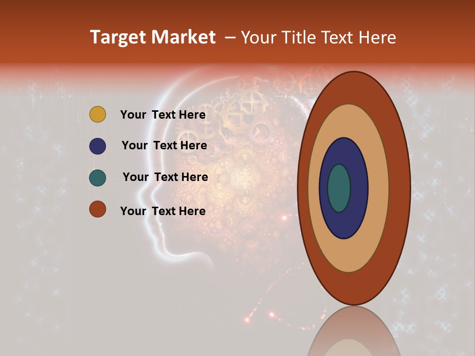 Consciousness Illustration Creative PowerPoint Template