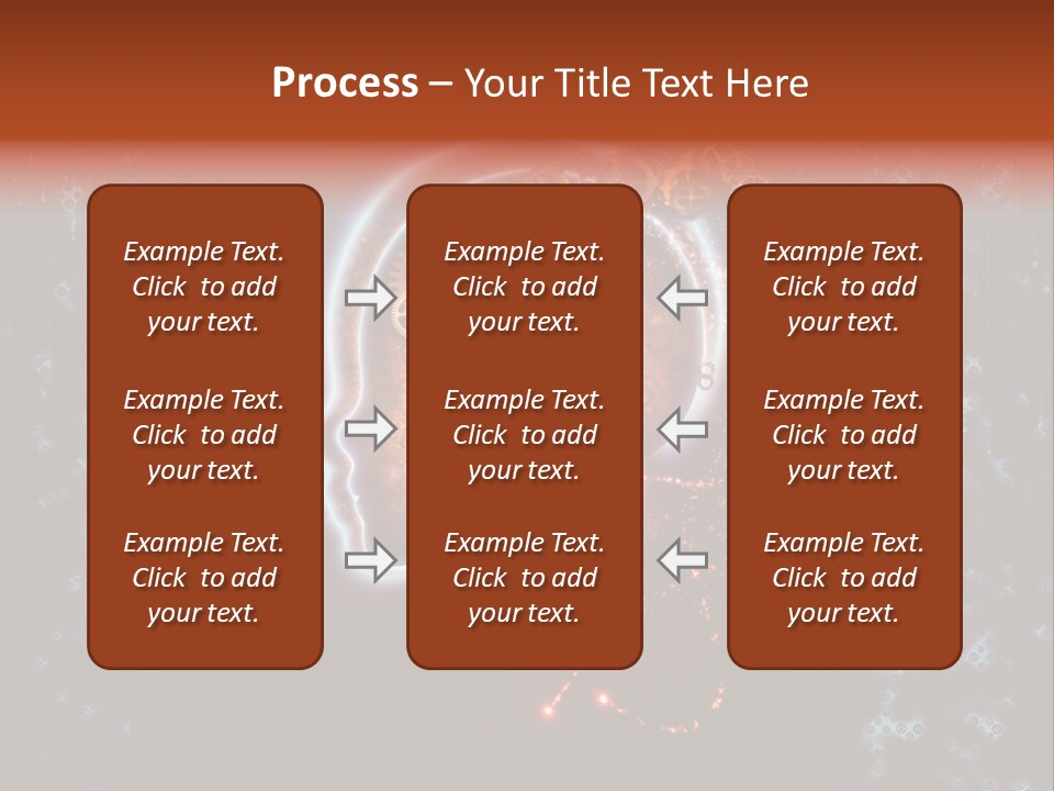 Consciousness Illustration Creative PowerPoint Template