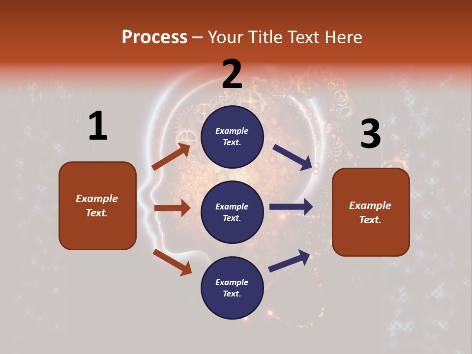 Consciousness Illustration Creative PowerPoint Template