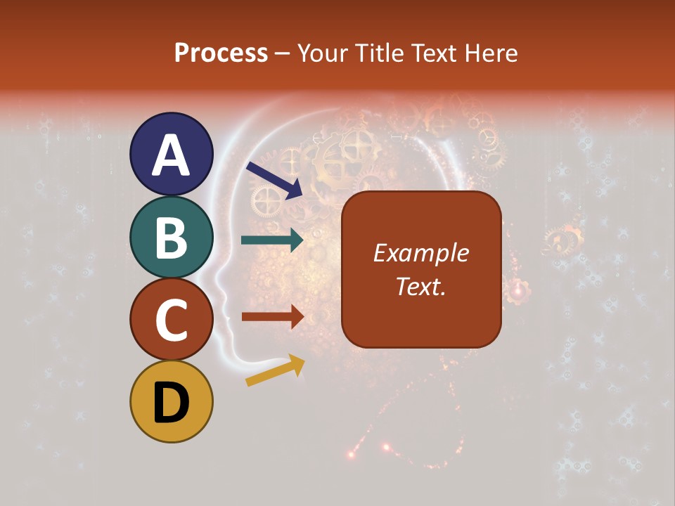 Consciousness Illustration Creative PowerPoint Template