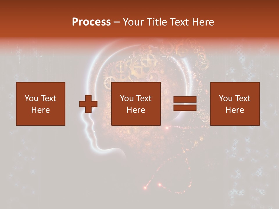 Consciousness Illustration Creative PowerPoint Template