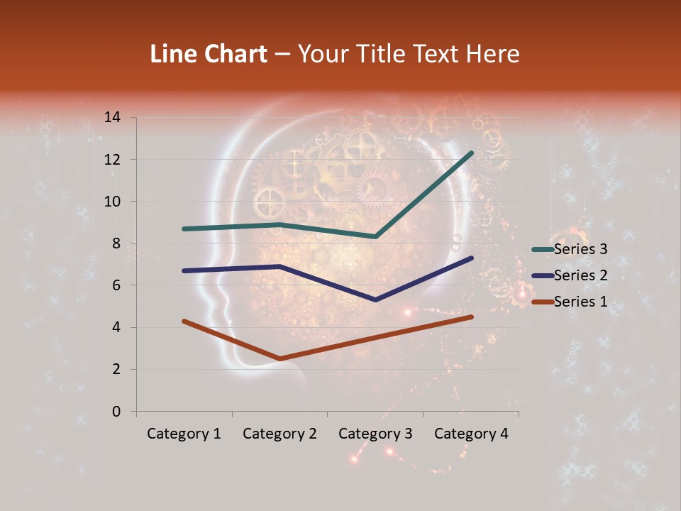 Consciousness Illustration Creative PowerPoint Template