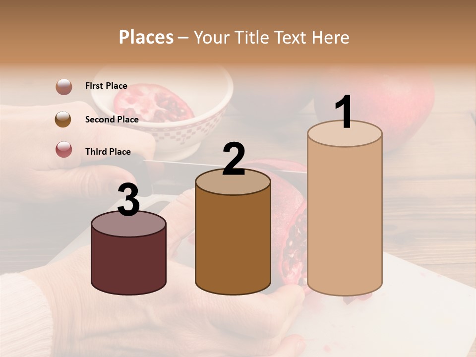 Vitamins Tannins Red PowerPoint Template