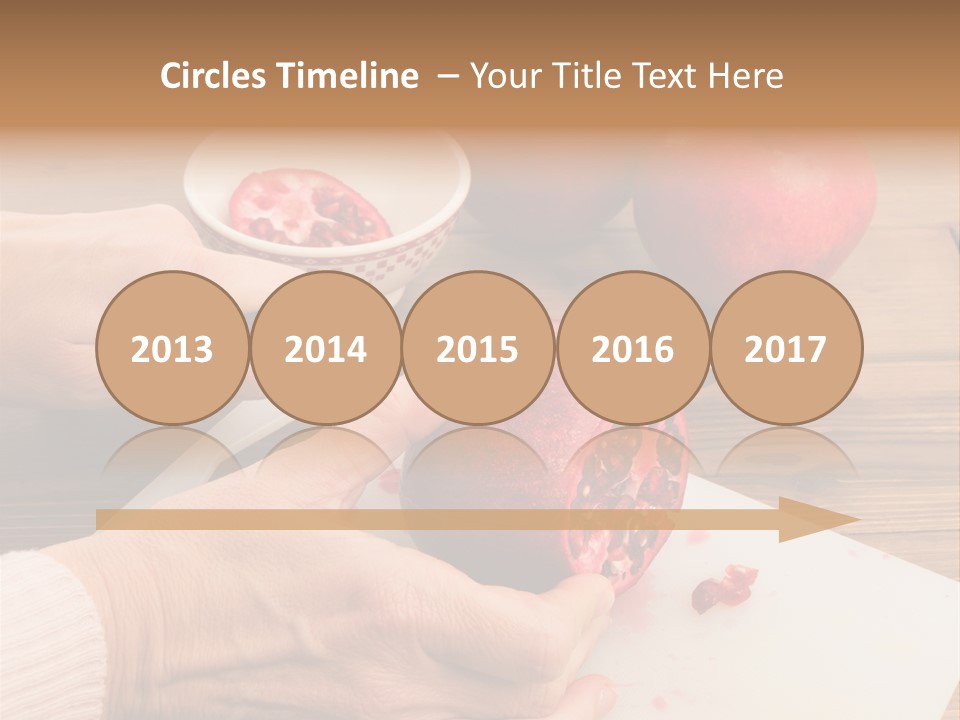 Vitamins Tannins Red PowerPoint Template