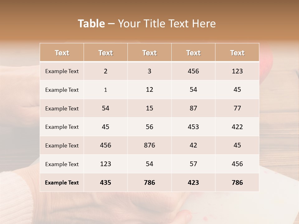 Vitamins Tannins Red PowerPoint Template