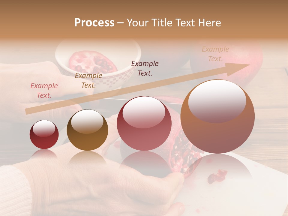 Vitamins Tannins Red PowerPoint Template