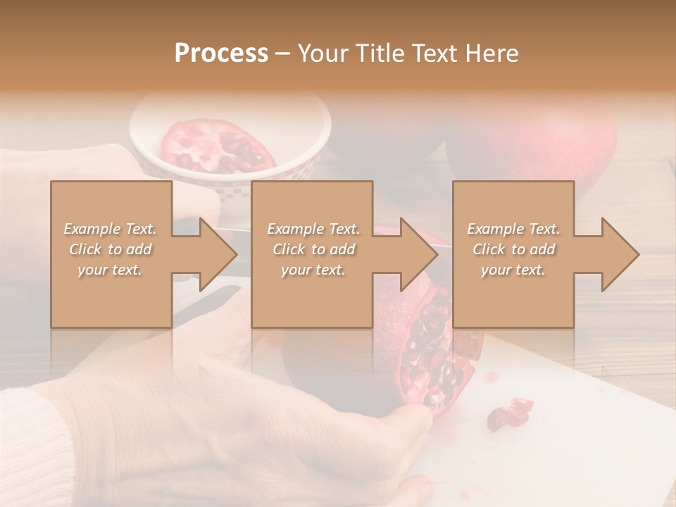 Vitamins Tannins Red PowerPoint Template