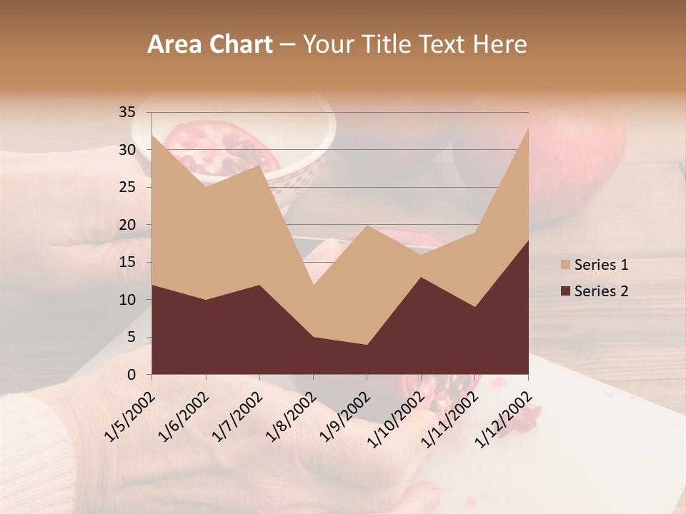 Vitamins Tannins Red PowerPoint Template