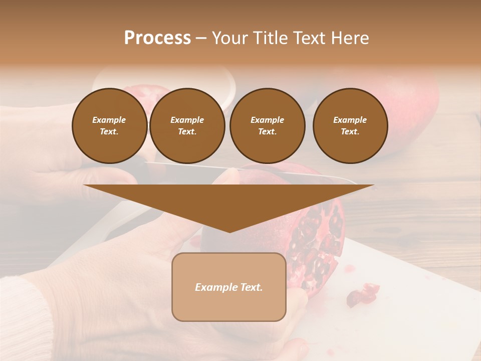 Vitamins Tannins Red PowerPoint Template