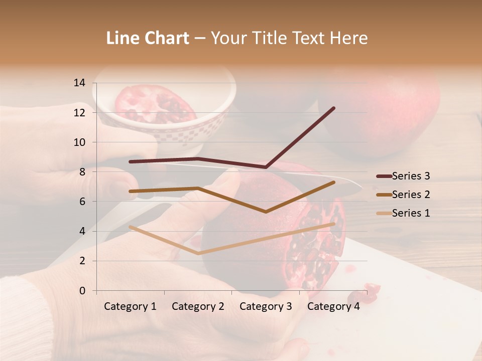 Vitamins Tannins Red PowerPoint Template