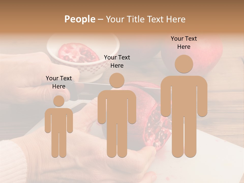 Vitamins Tannins Red PowerPoint Template