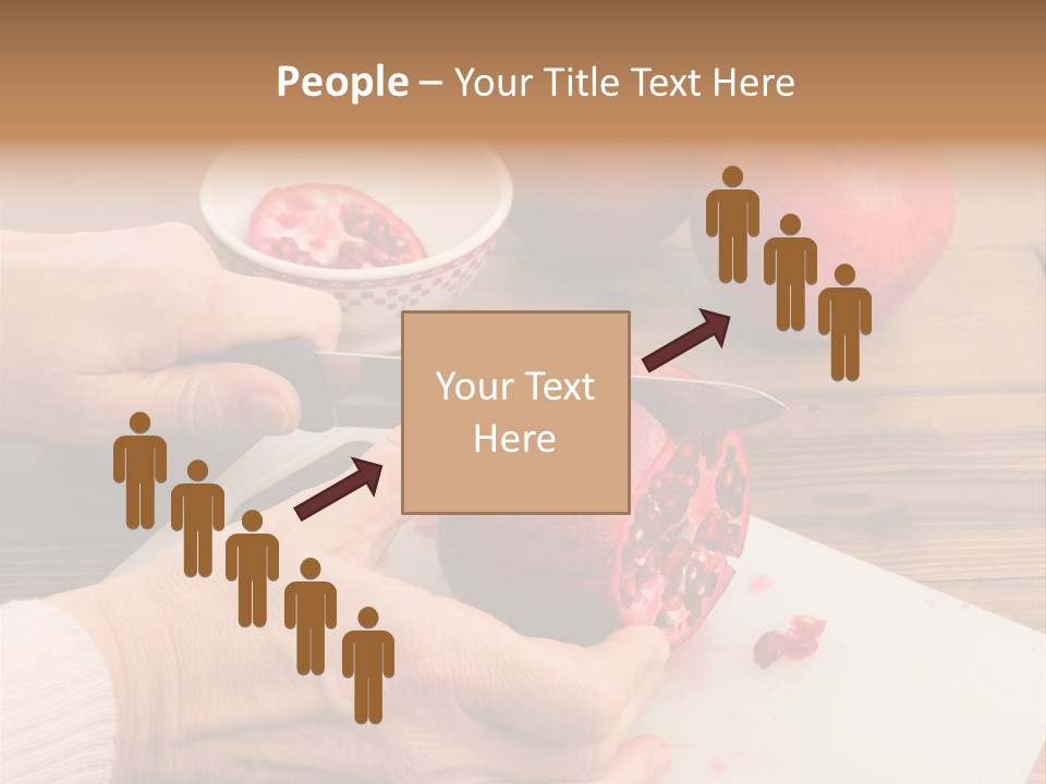 Vitamins Tannins Red PowerPoint Template