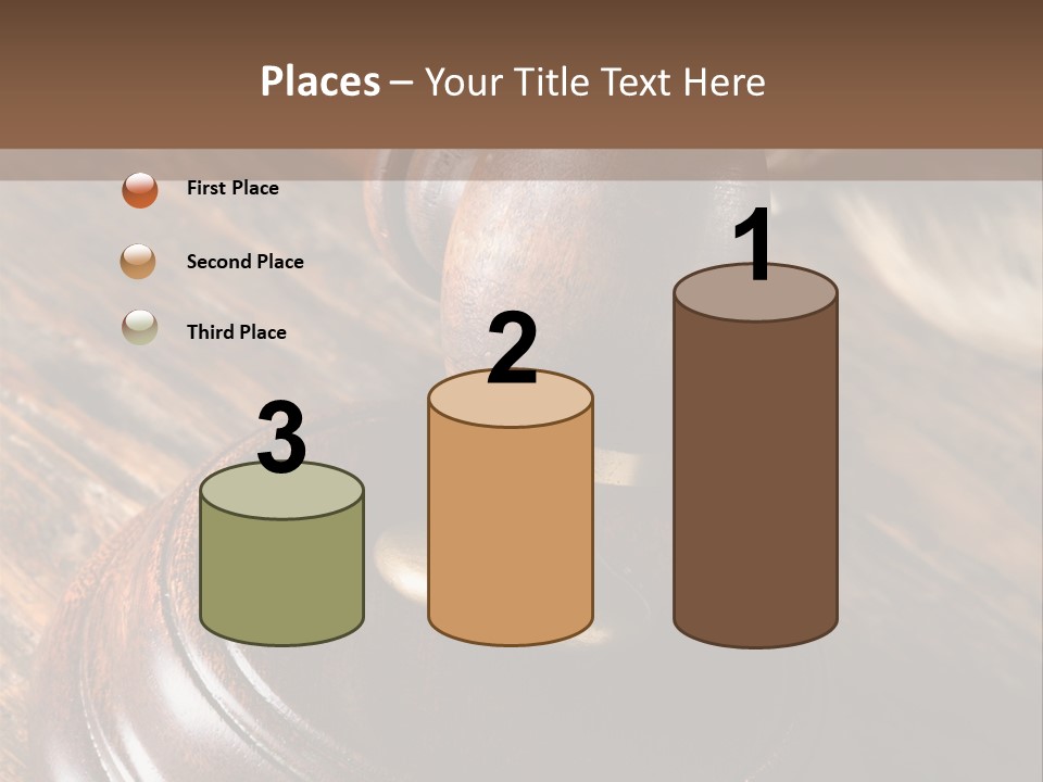 Punishment Hair Courtroom PowerPoint Template