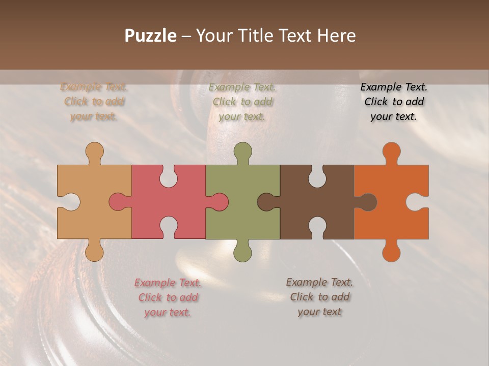 Punishment Hair Courtroom PowerPoint Template