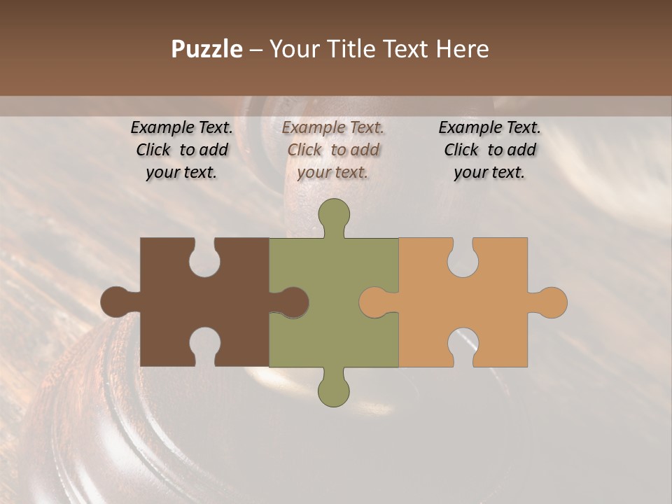 Punishment Hair Courtroom PowerPoint Template