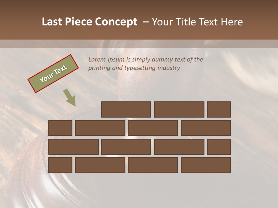 Punishment Hair Courtroom PowerPoint Template