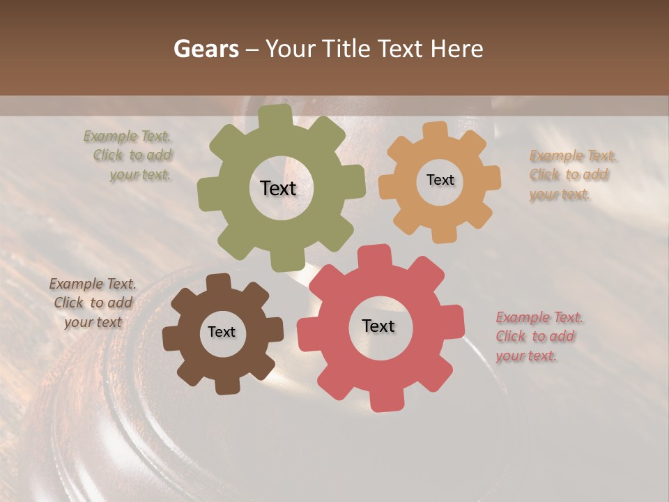 Punishment Hair Courtroom PowerPoint Template