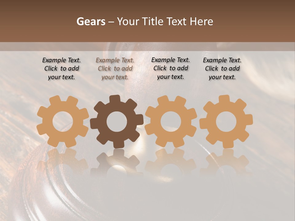 Punishment Hair Courtroom PowerPoint Template