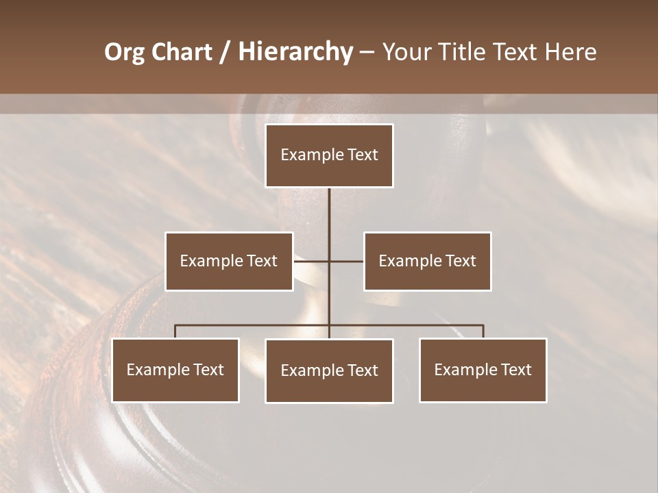 Punishment Hair Courtroom PowerPoint Template