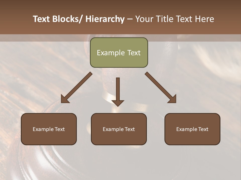 Punishment Hair Courtroom PowerPoint Template