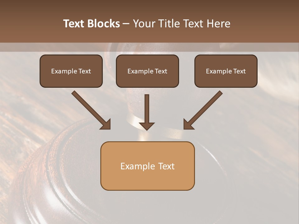 Punishment Hair Courtroom PowerPoint Template