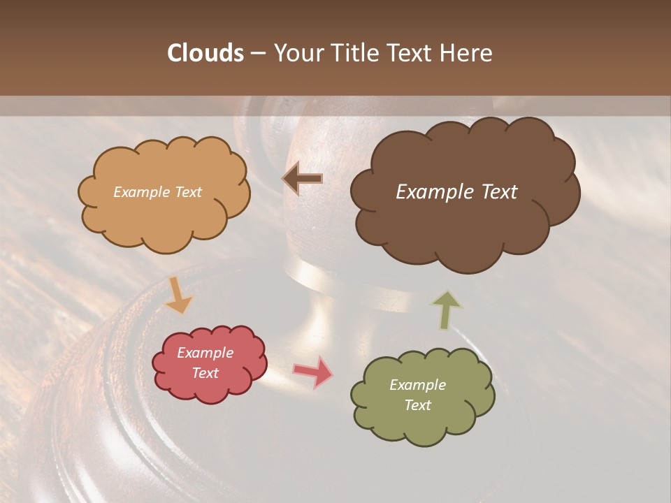 Punishment Hair Courtroom PowerPoint Template