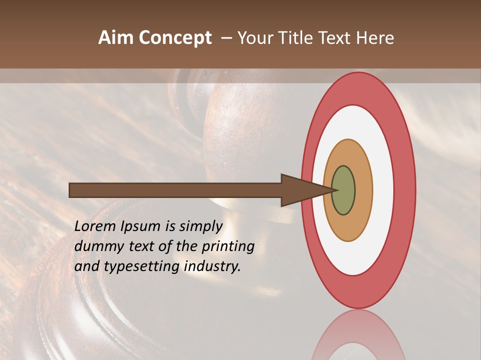 Punishment Hair Courtroom PowerPoint Template