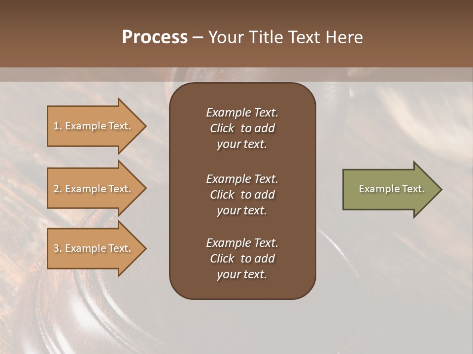 Punishment Hair Courtroom PowerPoint Template