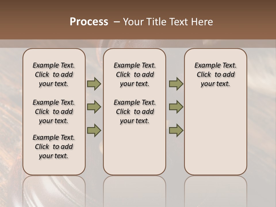 Punishment Hair Courtroom PowerPoint Template