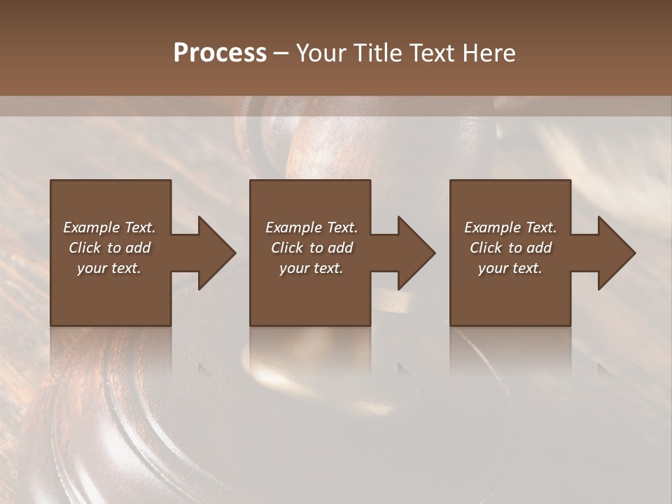 Punishment Hair Courtroom PowerPoint Template
