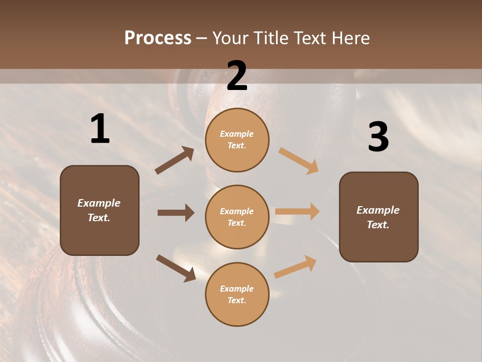 Punishment Hair Courtroom PowerPoint Template