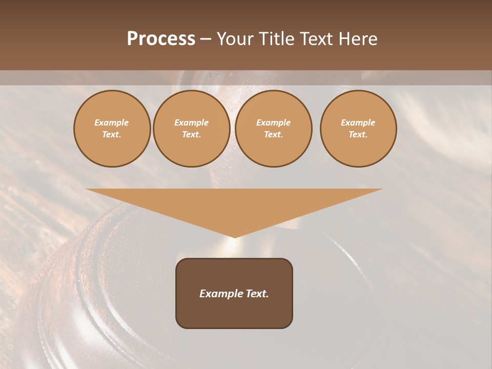 Punishment Hair Courtroom PowerPoint Template