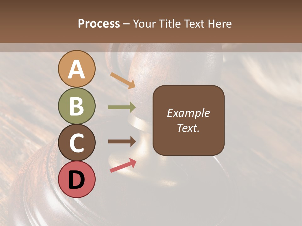 Punishment Hair Courtroom PowerPoint Template
