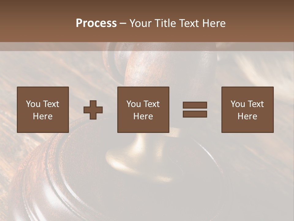 Punishment Hair Courtroom PowerPoint Template